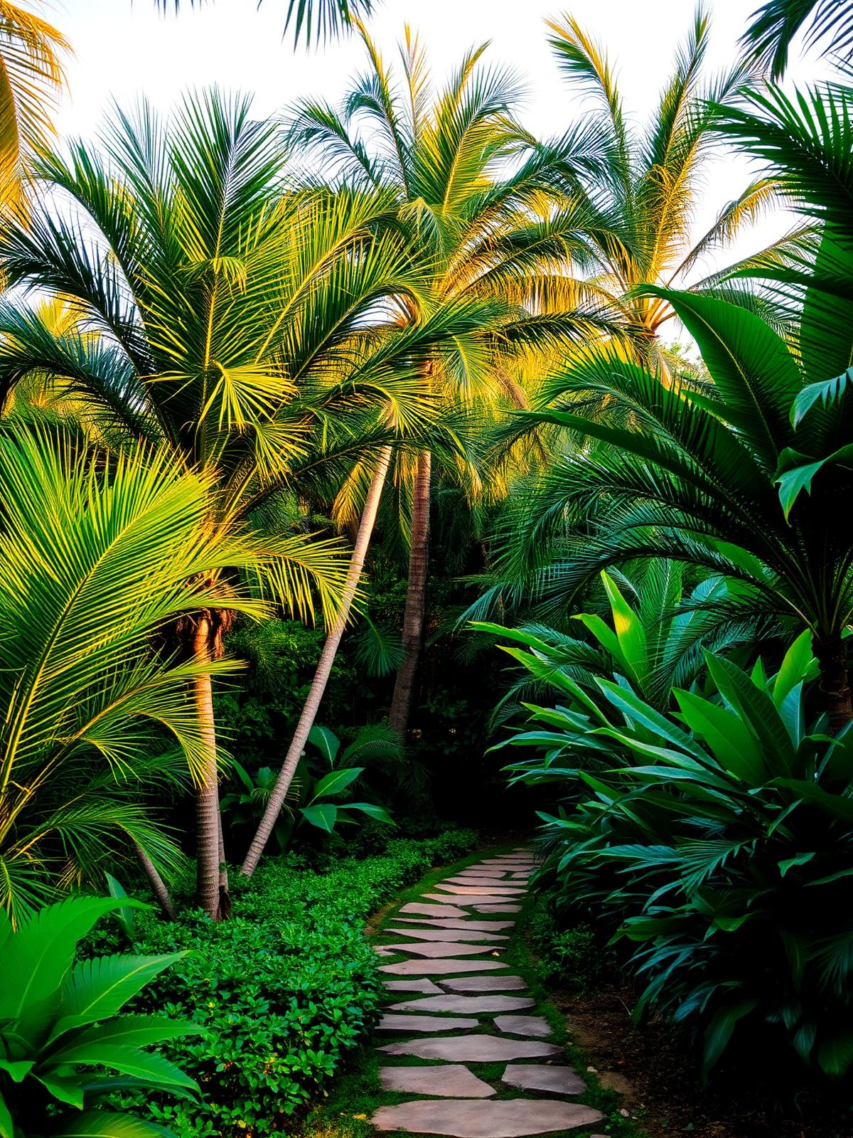 Jardim tropical projetado pela Manejo Paisagismo